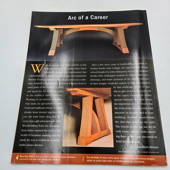 Tauton’s Fine Woodworking Magazine Lot February April June August October Decemb - Picture 9 of 14